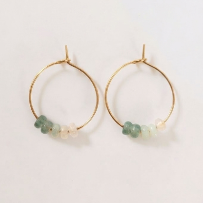 Ohrringe — Jade Mist